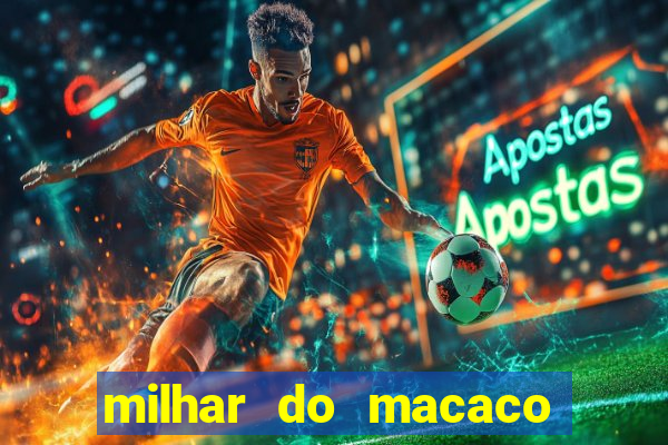 milhar do macaco que mais saem no jogo do bicho