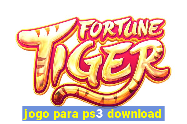 jogo para ps3 download