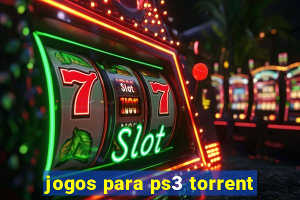 jogos para ps3 torrent