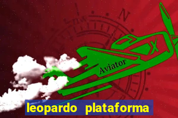 leopardo plataforma de jogos