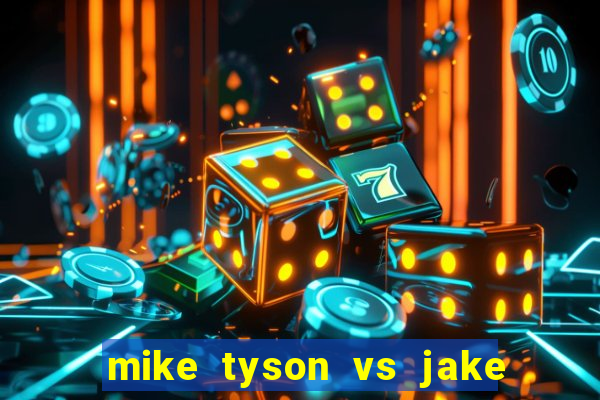 mike tyson vs jake paul assistir online