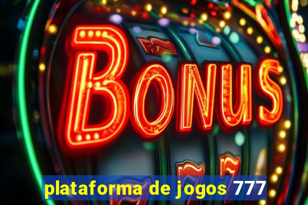 plataforma de jogos 777