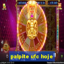 palpite ufc hoje