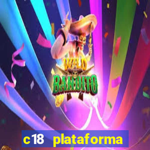 c18 plataforma login entrar