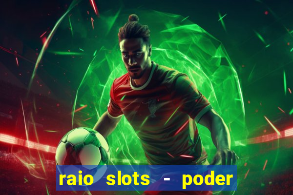 raio slots - poder de zéus