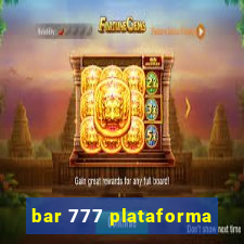 bar 777 plataforma