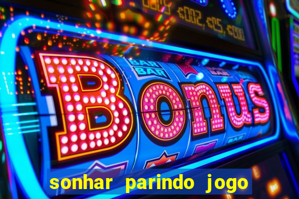 sonhar parindo jogo do bicho