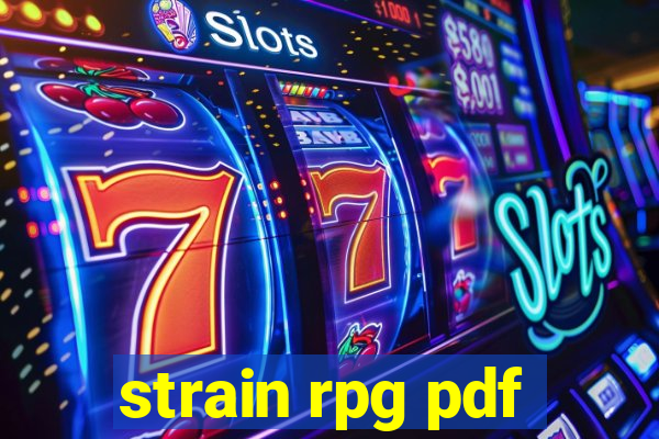 strain rpg pdf