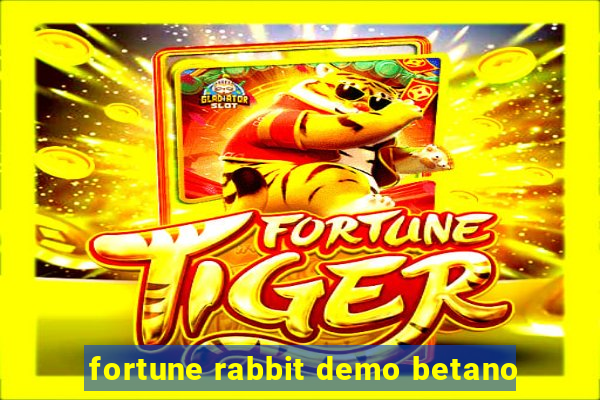 fortune rabbit demo betano