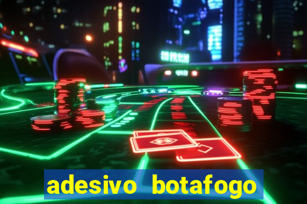 adesivo botafogo para carro