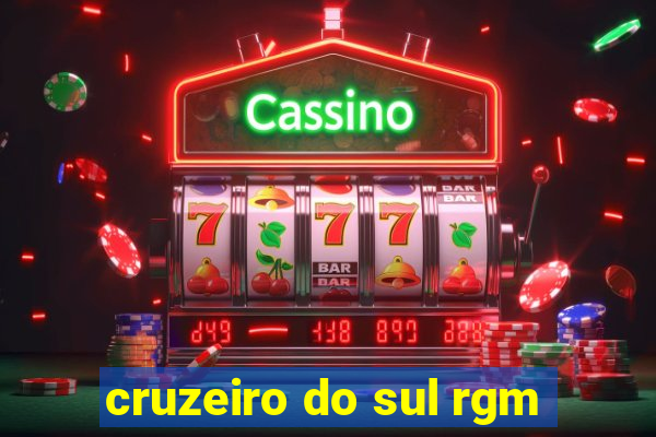 cruzeiro do sul rgm