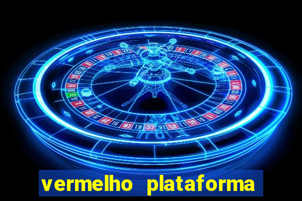 vermelho plataforma de jogos