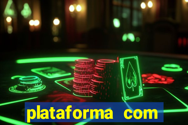 plataforma com conta demo fortune tiger