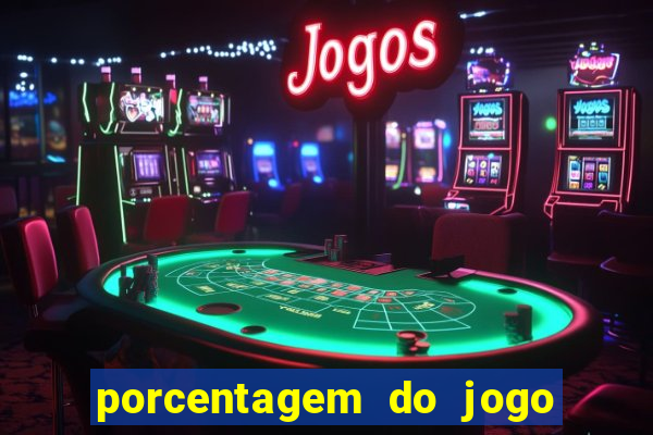 porcentagem do jogo fortune tiger