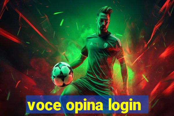 voce opina login