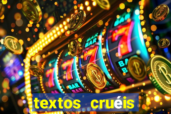 textos cruéis demais para serem lidos rapidamente pdf