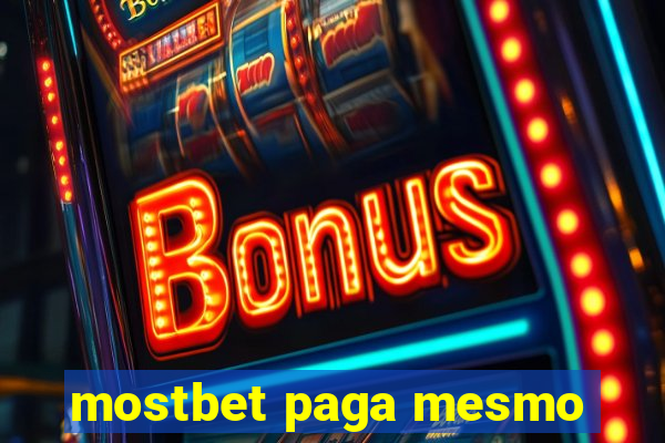 mostbet paga mesmo