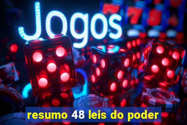 resumo 48 leis do poder