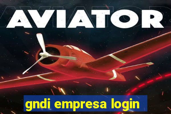 gndi empresa login