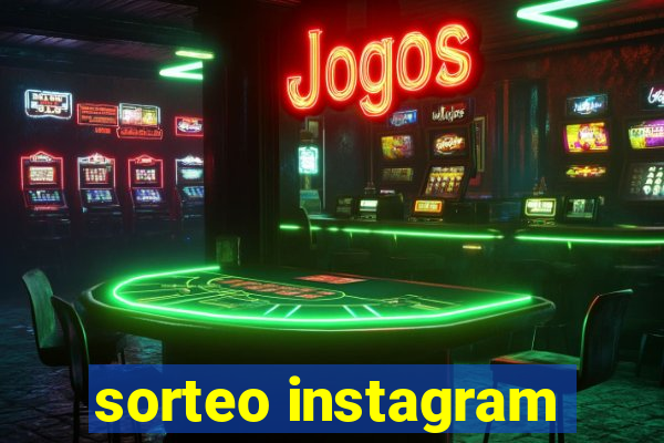 sorteo instagram