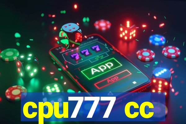 cpu777 cc