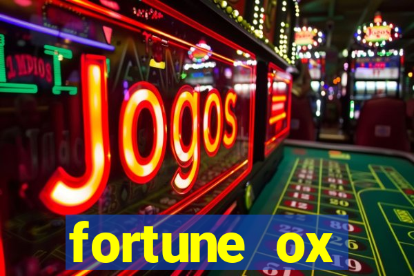 fortune ox horários pagantes