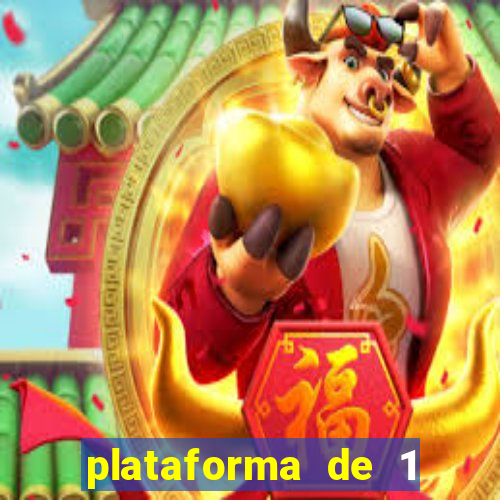 plataforma de 1 real fortune tiger