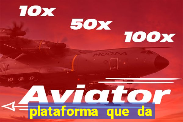 plataforma que da para depositar 1 real