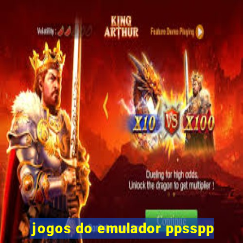 jogos do emulador ppsspp